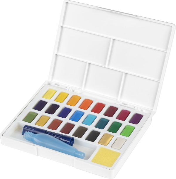 ACUARELE 24 CULORI CREATIVE STUDIO FABER-CASTELL – poza 2