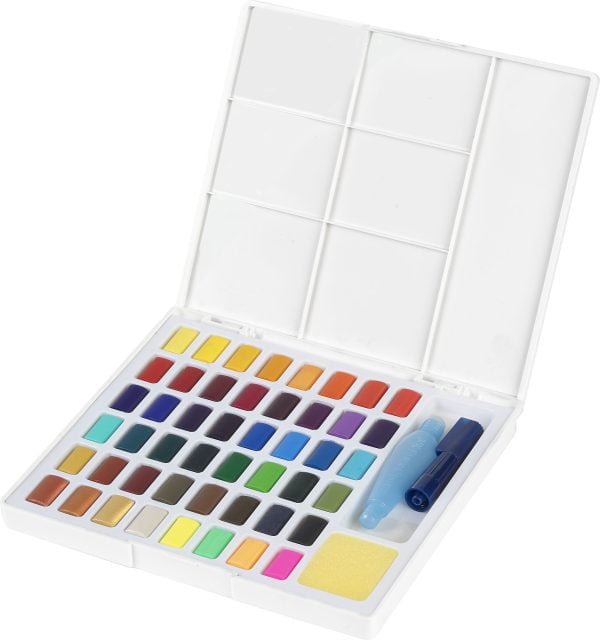 ACUARELE 48 CULORI CREATIVE STUDIO FABER-CASTELL – poza 2