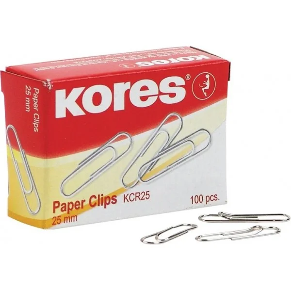 AGRAFE METAL 25MM 100/CUTIE KORES – poza 1