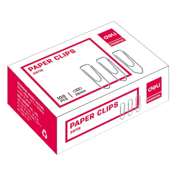 AGRAFE METAL 28MM 100 BUC/CUT DELI – poza 1