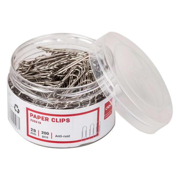 AGRAFE METAL 29MM 200 BUC CUTIE PLASTIC DELI – poza 1