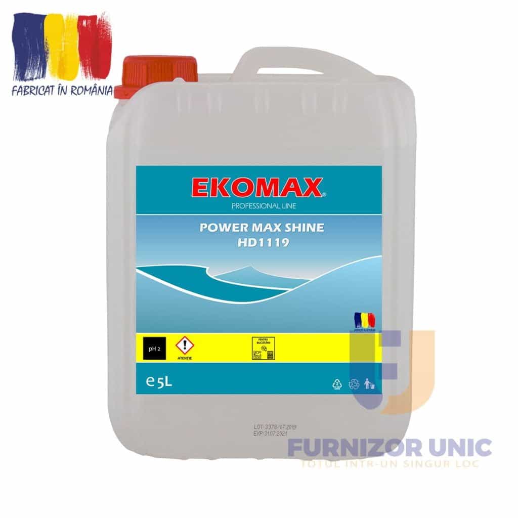 Agent de limpezire EKOMAX Power Max Shine 5L – poza 1