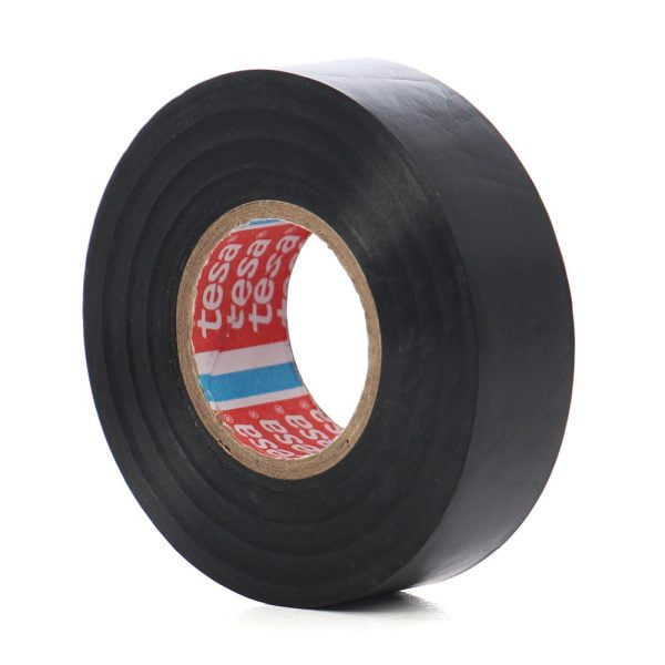 BANDA ADEZIVA ELECTROIZOLATOARE 20M*19MM NEAGRA TESA – poza 1