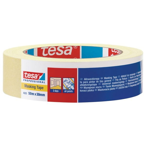 BANDA ADEZIVA HARTIE 50M 30MM TESA – poza 1