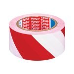 BANDA ADEZIVA MARCARE ROSU/ALB 33M 50MM TESA – poza 1