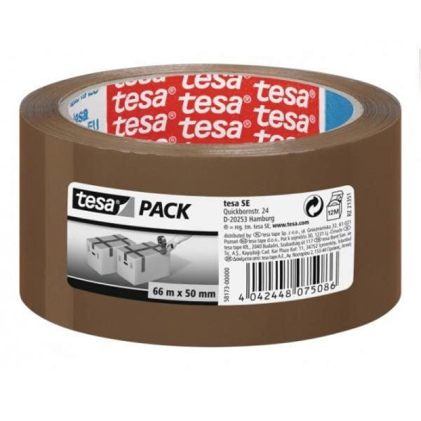 BANDA ADEZIVA MARO 66M 48MM ADEZIV CAUCIUC NATURAL TESA – poza 1