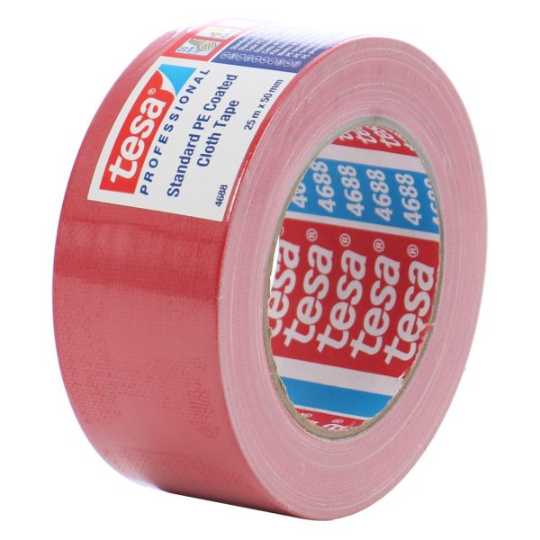 BANDA ADEZIVA ROSIE 25M 50MM TESA – poza 1
