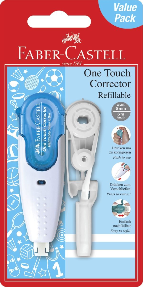 BANDA CORECTOARE + REZERVA 5MM*6M FABER-CASTELL – poza 2