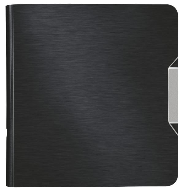 BIBLIORAFT PLASTIFIAT 7.5CM 180GRADE NEGRU SATIN ACTIVE STYLE LE – poza 3