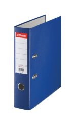 BIBLIORAFT PLASTIFIAT 7.5CM ALBASTRU ECONOMY ESSELTE – poza 1