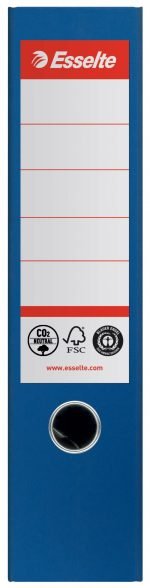 BIBLIORAFT PLASTIFIAT INT-EXT 7.5MM ALBASTRU NR1 POWER BOP ESSELTE – poza 2