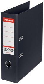 BIBLIORAFT PLASTIFIAT INT-EXT 7.5MM NEGRU NR1 POWER BOP ESSELTE – poza 1