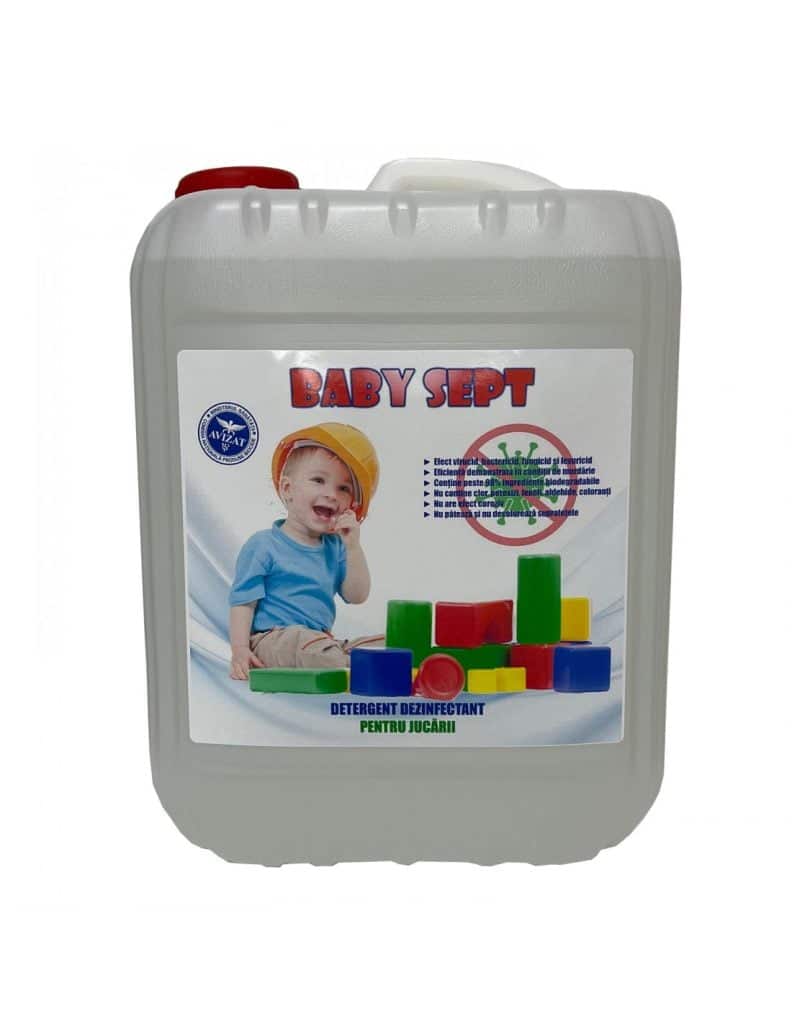 Baby Sept Detergent dezinfectant pentru jucarii canistra 5 litri – poza 1