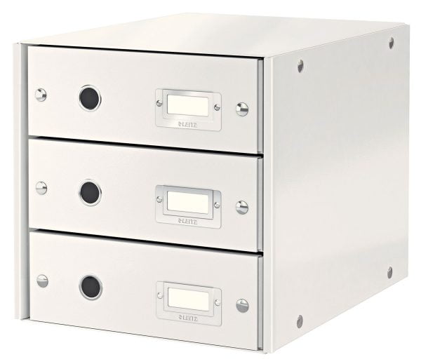 CABINET 3 SERTARE ALB CLICK&STORE LEITZ – poza 1