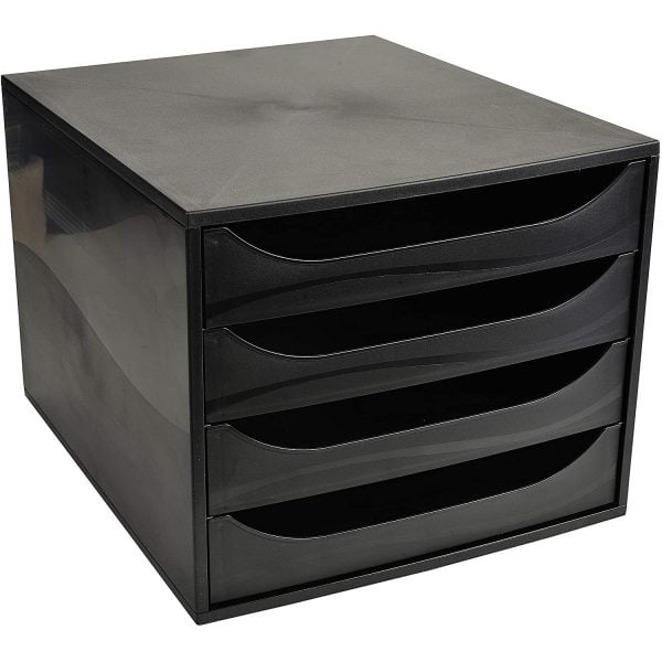 CABINET 4 SERTARE NEGRU/NEGRU EXACOMPTA – poza 1