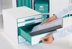 CABINET 4 SERTARE TURCOAZ/ALBASTRU WOW LEITZ – poza 2