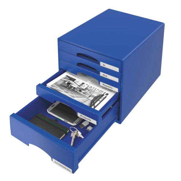 CABINET 5 SERTARE ALBASTRU PLUS LEITZ – poza 2