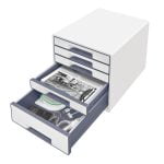 CABINET 5 SERTARE ALB/GRI WOW LEITZ – poza 2
