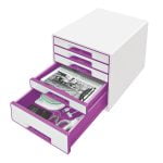 CABINET 5 SERTARE ALB/MOV WOW LEITZ – poza 2