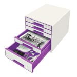 CABINET 5 SERTARE ALB/MOV WOW LEITZ – poza 3