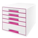 CABINET 5 SERTARE ALB/ROZ WOW LEITZ – poza 1