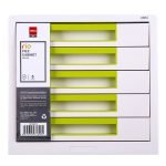 CABINET 5 SERTARE ALB/VERNIL DELI – poza 1