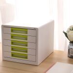 CABINET 5 SERTARE ALB/VERNIL DELI – poza 4