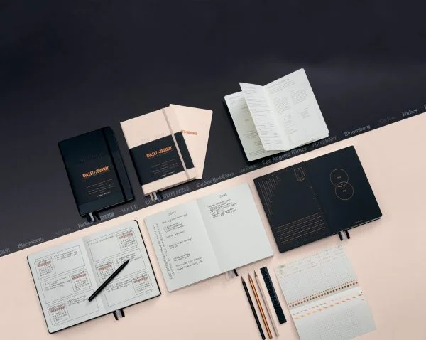 CAIET A5 BULLET JOURNAL ED. 2 COP RIGIDA NEGRU LEUCHTTURM – poza 3