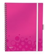 CAIET BIROU SPIRA A4 AR ROZ METALIZAT BE MOBILE WOW LEITZ – poza 1