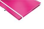 CAIET BIROU SPIRA A4 AR ROZ METALIZAT BE MOBILE WOW LEITZ – poza 4
