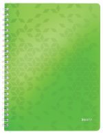 CAIET BIROU SPIRA A4 AR VERDE COPERTA PP WOW LEITZ – poza 1