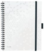 CAIET BIROU SPIRA A4 DR ALB COPERTA PP BE MOBILE WOW LEITZ – poza 1