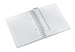 CAIET BIROU SPIRA A5 AR TURCOAZ METALIZAT COPERTA PP WOW LEITZ – poza 2