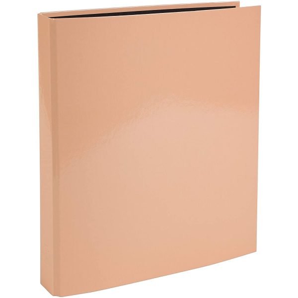 CAIET MECANIC A4 2 INELE 25MM PP AQUAREL CORAL EXACOMPTA – poza 1