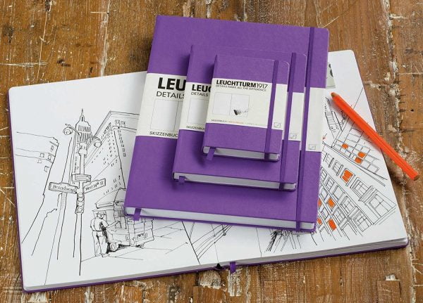 CAIET SCHITE A6 180g MAGENTA LEUCHTTURM – poza 2