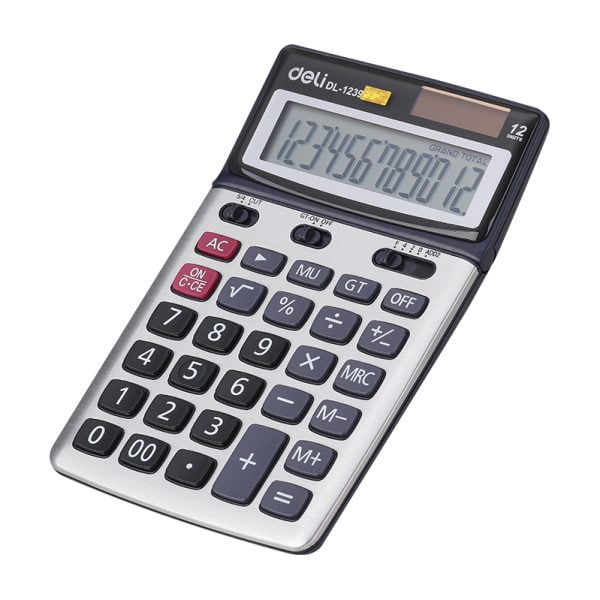 CALCULATOR BIROU 12DIG 1239 DELI – poza 2
