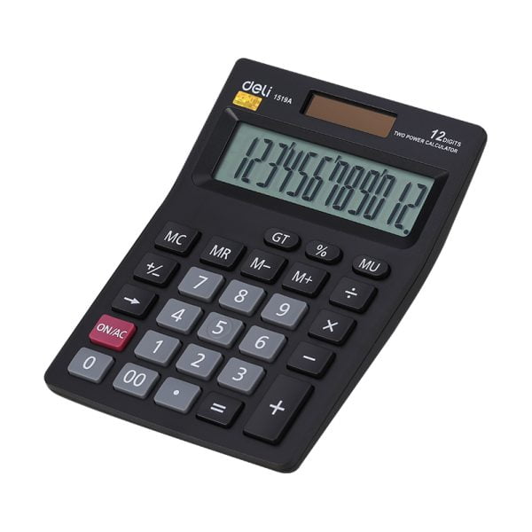 CALCULATOR BIROU 12DIG 1519A DELI – poza 2