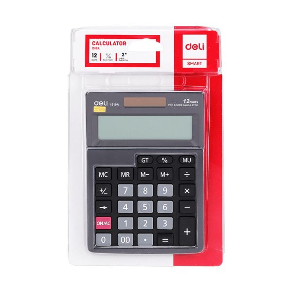CALCULATOR BIROU 12DIG 1519A DELI – poza 3