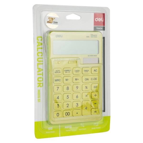 CALCULATOR BIROU 12DIG 1551 VERNIL PASTEL DELI – poza 5