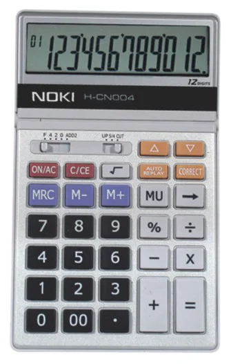 CALCULATOR BIROU 12DIG HCN004 NOKI – poza 1