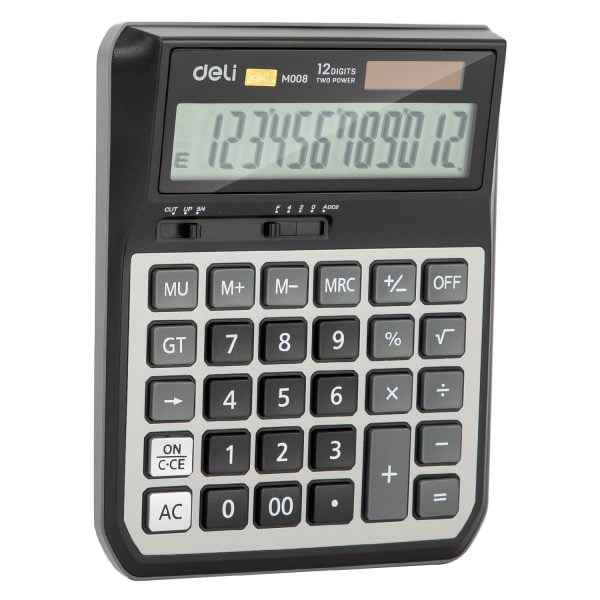 CALCULATOR BIROU 12DIG M00820 DELI – poza 2