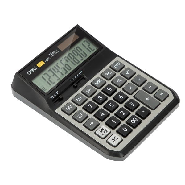 CALCULATOR BIROU 12DIG M00820 DELI – poza 3