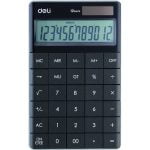 CALCULATOR BIROU 12DIG MODERN NEGRU DELI – poza 1