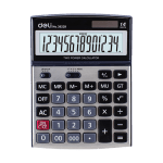 CALCULATOR BIROU 14DIG METAL 39229 DELI – poza 2