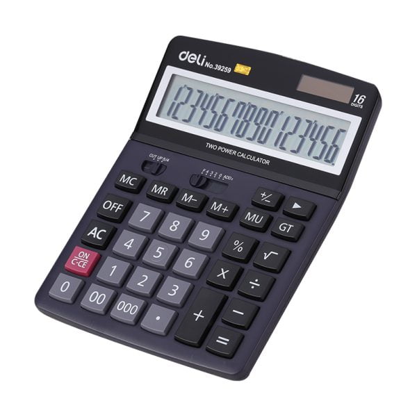 CALCULATOR BIROU 16DIG 39259 DELI – poza 2