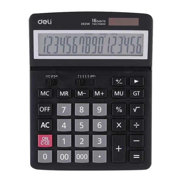 CALCULATOR BIROU 16DIG 39259 DELI – poza 1