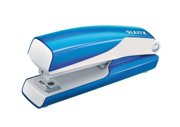 CAPSATOR 10 COLI NR 10 MODEL MINI 5528 ALBASTRU METALIZAT LEITZ – poza 1