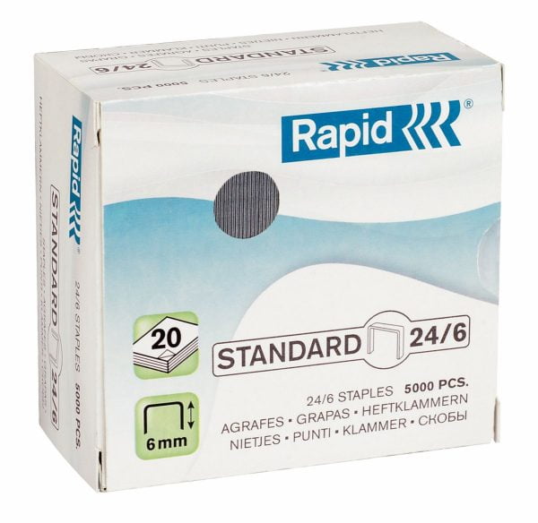 CAPSE 24/6 20 COLI 5000/CUT STANDARD RAPID – poza 1