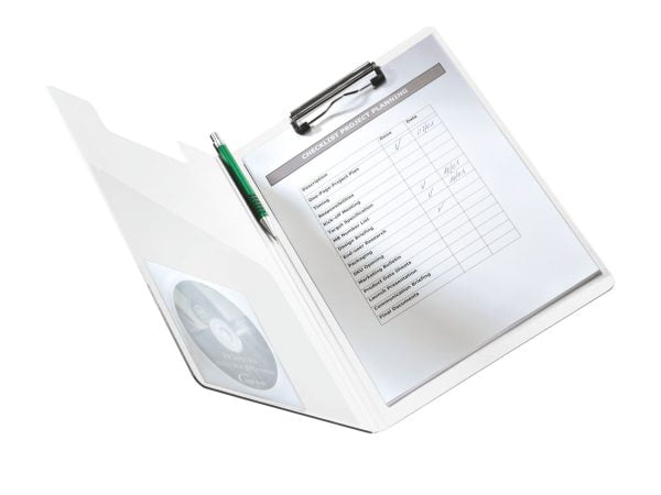 CLIPBOARD DUBLU ALBASTRU METALIZAT WOW LEITZ – poza 2
