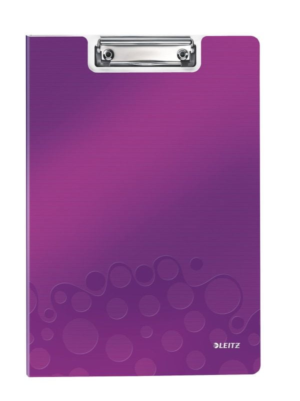CLIPBOARD DUBLU MOV METALIZAT WOW LEITZ – poza 1